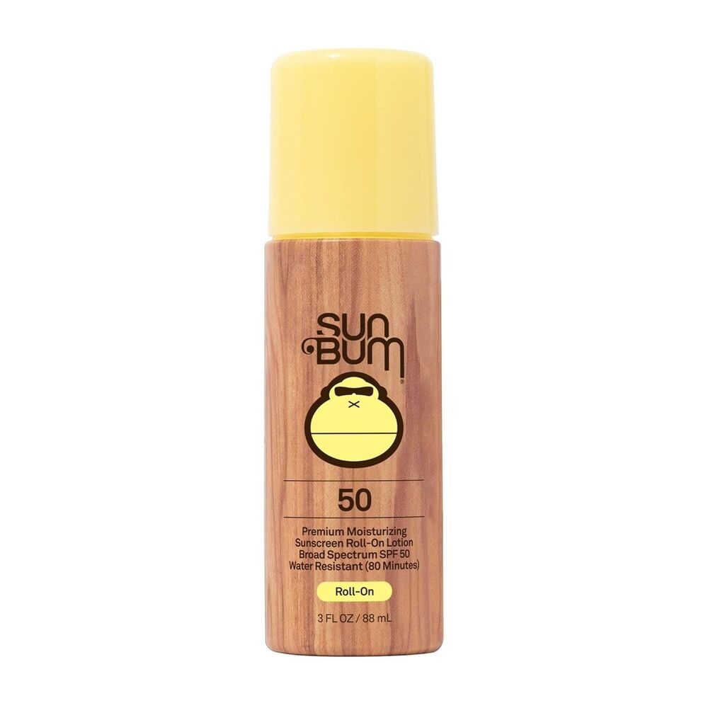 Sun Bum SPF 50 Roll-On Moisturizing Sunscreen Body Lotion 3oz Broad Spectrum